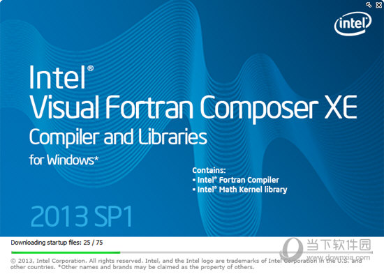 Intel Visual Fortran V2013SP1 中